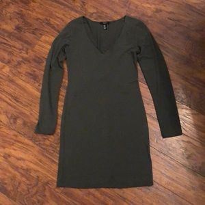 Forever 21 Army green mini dress size M